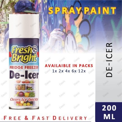 Kühlschrank Gefrierschrank Enteiser Aerosol Spray ungiftig bequem Eis entfernen Spray 200ml
