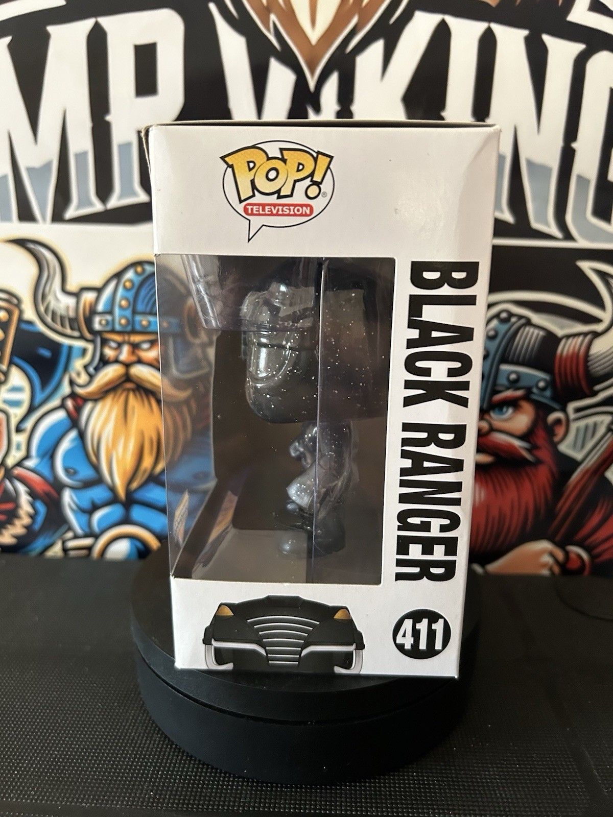 Funko Pop! Mighty Morphin Power Rangers #411 Black Ranger Morphing Exclusive image 5