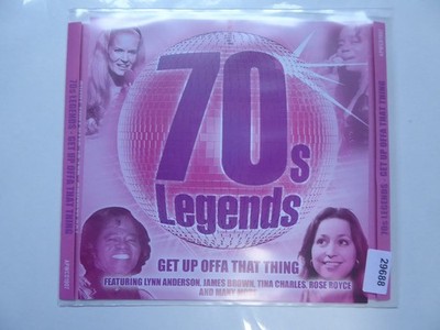VARIOUS 70's legends - get up offa that thing! EX/EX (CD Album, Rock, Musicbank)