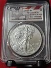 2017-W American Silver Eagle $1 Dollar ASE PCGS SP 70 BURNISHED FDI     #T3394