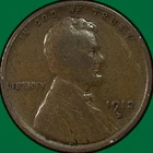1912-D Lincoln Wheat Cent Very Good VG Coin #37483