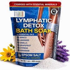 Bruizex Arnica Montana Bath Salts, Epsom Salt 16 Ounce Pack of 1 , White