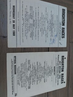 ) Races Racecards 1969/1978