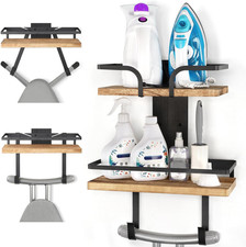 Ironing Board Hanger Wall Mount 2-Layer Iron Board Holder