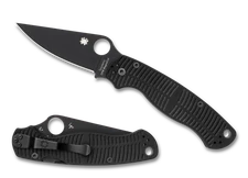Spyderco Knife Para Military 2 Salt C81GMCBKP2 Black Magnacut G10 Pocket Knives