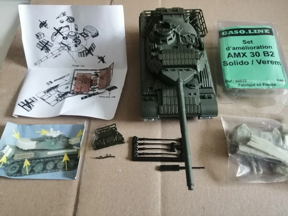 Gaso Line Kit 1/48 Militaire Army - Bernard Porte Char