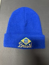 Vintage Brasil Kids Beanie Brazil Stocking Cap
