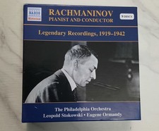 Rachmaninov Pianist and Conductor, Legendary Recordings 1919-1942 Naxos 9 CD