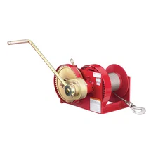 THERN M452B-A Spur Gear Hand Winch, 4000Lb W/ Brake F