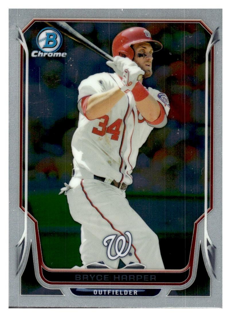2014 Bowman Chrome #175 Bryce Harper