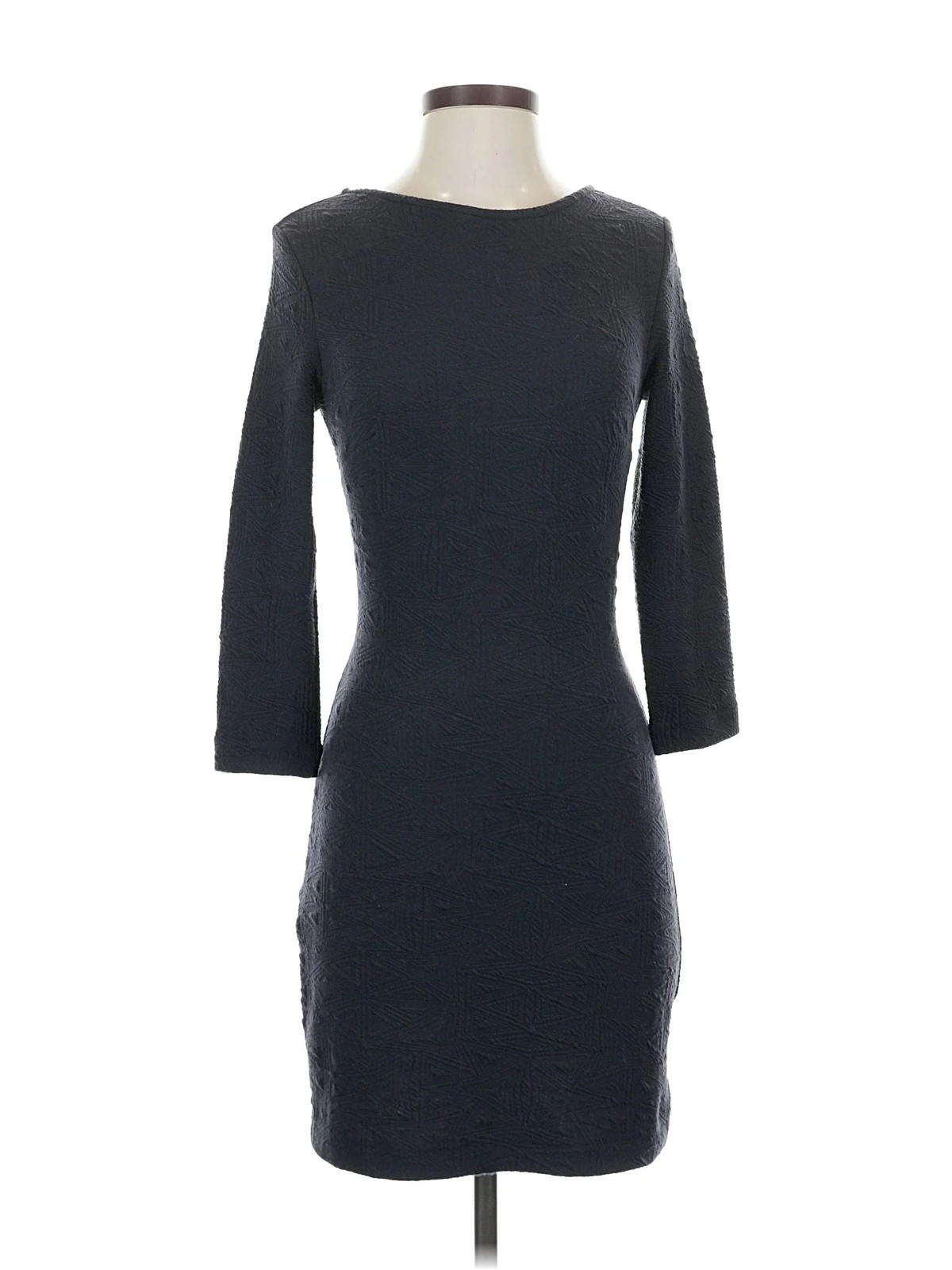 Mango Women Blue Casual Dress XS