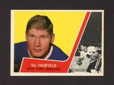 1963-64 TOPPS #54 VIC HADFIELD   28253