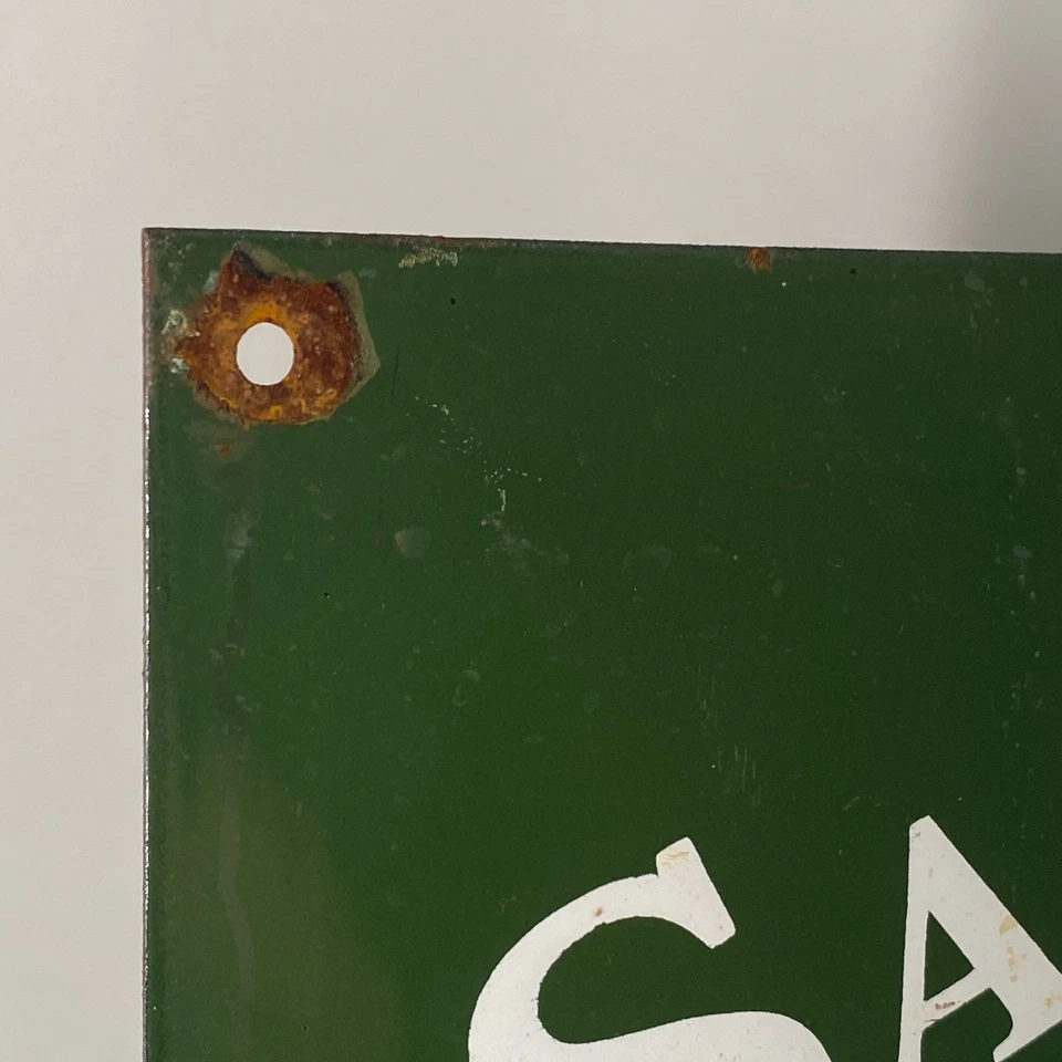 Placa de parede Land Rover esmaltada - 60x40cm (23,6x15,7") - Grande serviço de vendas rara - Imagem 2 de 4