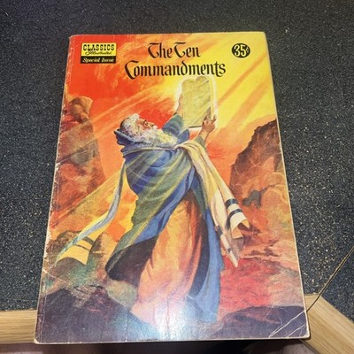 Classics Illustrated #135A Ten Commandments Gilberton Comic Book