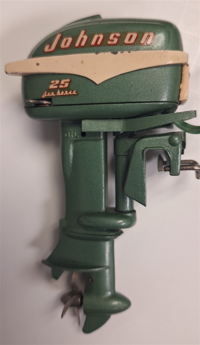 Vieille Pub Vintage Pour Le Moteur Hors-bord Johnson Sea-Horse 25 De 1952 – Rétro Et Collector !