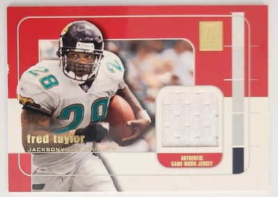 2002 Topps Reserve - Relics Fred Taylor #RR-FT (MEM)