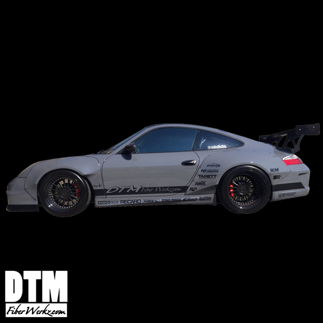 Porsche 996 Narrow Body DTM Widebody Fender Flares Fits Carrera C4
