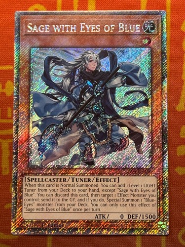YUGIOH WEISER MIT AUGEN AUS BLAUEM PLATIN SECRET RARE NM RA04-DE266