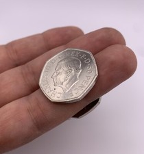 Strong Magnetic 50p Coin Magic Trick Close Up Magic