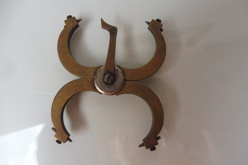 Old Watchmaker Tool, Rundlaufzirkel, Brass - Imagen 4 de 4