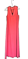 Vtg Orange Henson Kickernick USA Women's Cottagecore Medium NWT Nightgown NOS