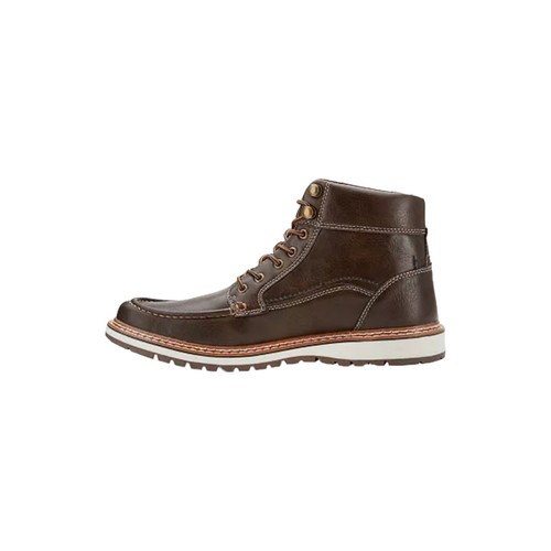 XRAY Men's Dover Faux Leather Lace Up Casual Ankle Boot Shoes Brown Size 10 - Picture 2 of 10