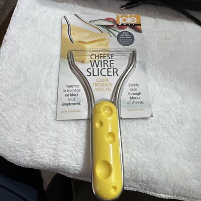 Joie Stainless Steel Cheese Butter Wire Slicer BPA Free Brand New