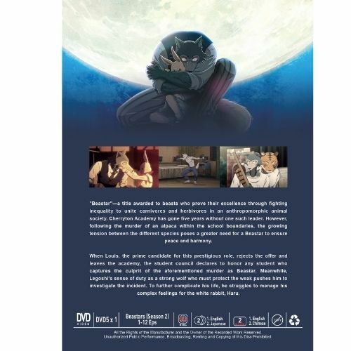 DVD ANIME ~BEASTARS SEASON 2 Eng/Chinese Subtitle. - Picture 2 of 4