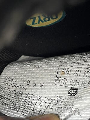 Boots Steel Toe Black ANSI Z41 PT99 MI/75 C/75 Vibram Men display picture 3