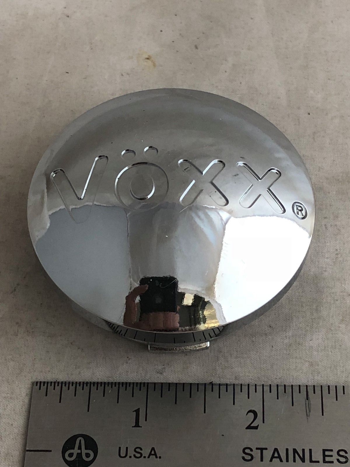 VOXX Custom Wheels CHROME Wheel Rim Hub Cover Center Cap L07708-image