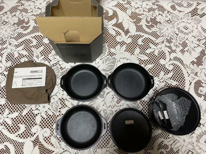 Snow peak CS-550 Combo Dutch Duo Outdoor Cookware Convenience For Camp Japan F/S - Image 3 of 4