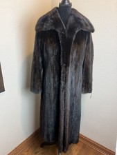 Excellent Vintage Small Medium Mink Fur Swing Coat  #1004