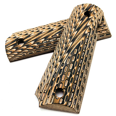2X Professional G10 Patch Material DIY Handles scales slab blanks For 1911 Grips