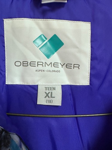 Chaqueta de esquí Obermeyer Teen talla XL 18 / multicolor - Imagen 3 de 5