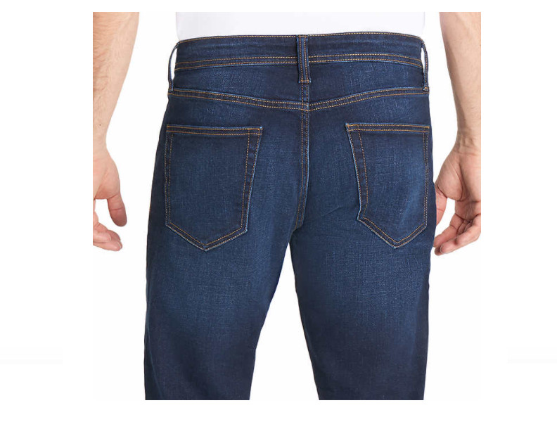 GH Bass Mens Straight Fit 5 Pocket STRETCH Jeans Many Sizes! Amazing Price!