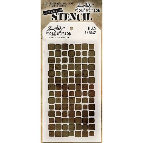 Tim Holtz Layered Stencil 4.125"X8.5" Tiles - 第 2/2 張圖片