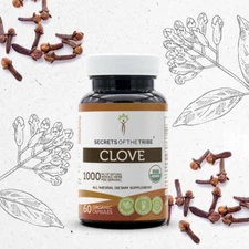 Secrets Of The Tribe Clove Capsules, 500 mg