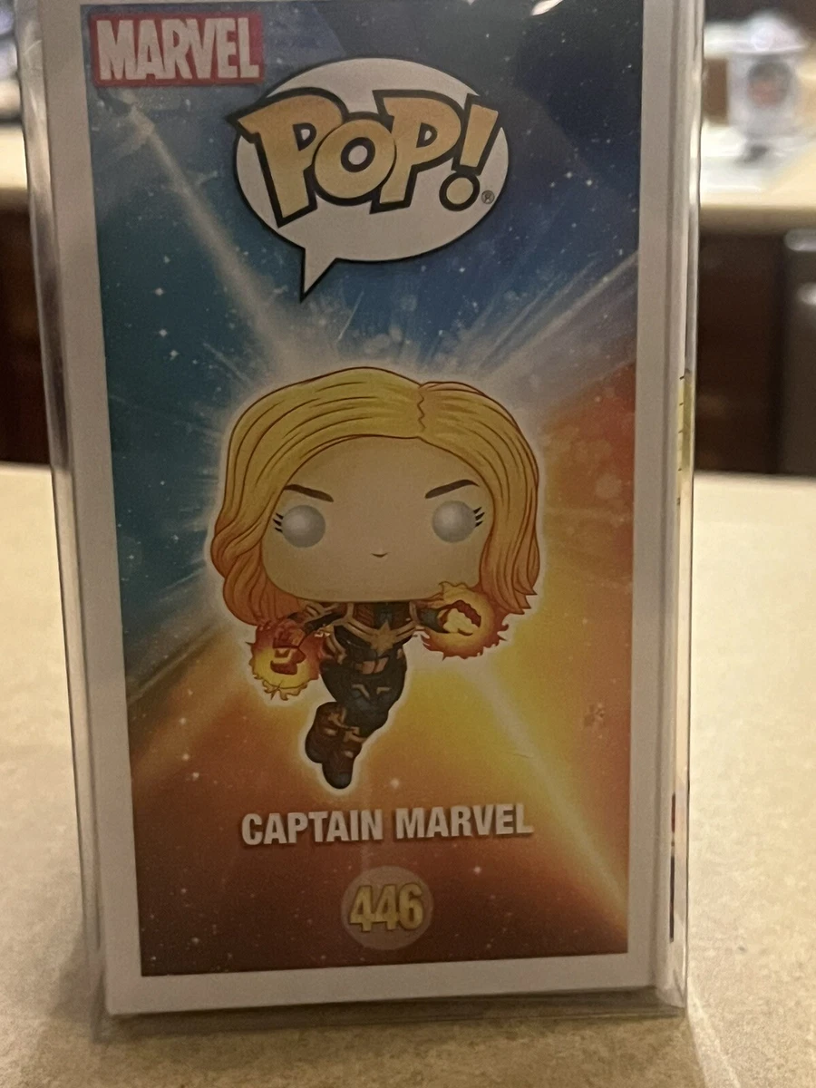 Captain marvel glowing hands pop 2025