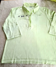 Polo -Shirt von  CECIL  limette   Gr.  40/42  100 % Baumwolle