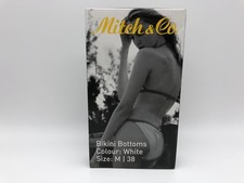 Tchibo Bikini Slip Bottoms Weiß Größe: M. Mitch & Co. Original verpackt