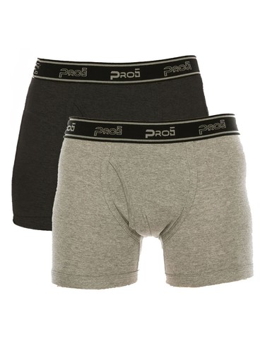 Mens Pro 5 Fit & Comfort Boxer Briefs 2 Pack - 第 1/4 張圖片