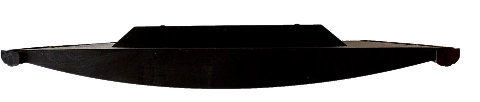 Moderno Reloj de Pared Analógico Negro/Blanco Moderno Rectángulo con Piedras Transparentes Foto 2 de 4