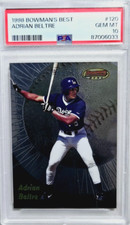 1998 Bowman's Best #120 Adrian Beltre 2nd Year Card PSA 10 Gem Mint POP 47