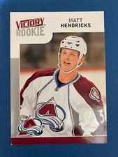 Upper Deck Victory 2009-10 Rookie Matt Hendricks RC Card# 248