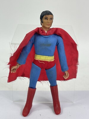 Mego Superman Vintage 1974 WGSH 8'' Action Figure Original Suit Needs  Repair