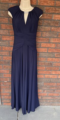 Vince Camuto Long Formal Gown Size 0 Sheath Dress Jeweled V-Neck Lined Stretch | eBay Vince Camuto Long Formal Gown Size 0 Sheath Dress Jeweled V-Neck Lined Stretch | eBay