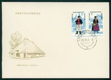 NRD FDC 1964 TRADYCYJNY NADRUK W Zd 144 Michel 40.- hl01