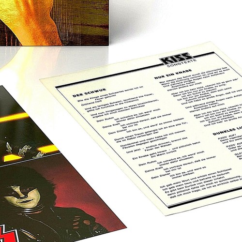 KISS Music From The Elder Half-Speed Mastered CLEAR Vinyl LP Gatefold Ace #1694 - Picture 6 of 10