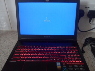 MSI Gaming Laptop Stealth Pro - GS63VR 7RF/i7-7700HQ 16gb RAM 2tb HDD+ 256GB