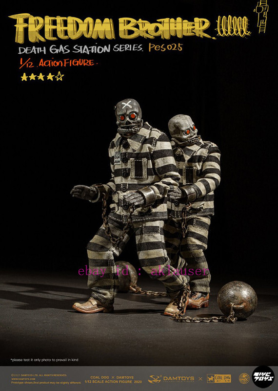 その他 DAMTOYS x COALDOG 1/12 FREEDOM BROTHERS Death Gas Station Freedom Brothers 1/12 Scale Figure Set